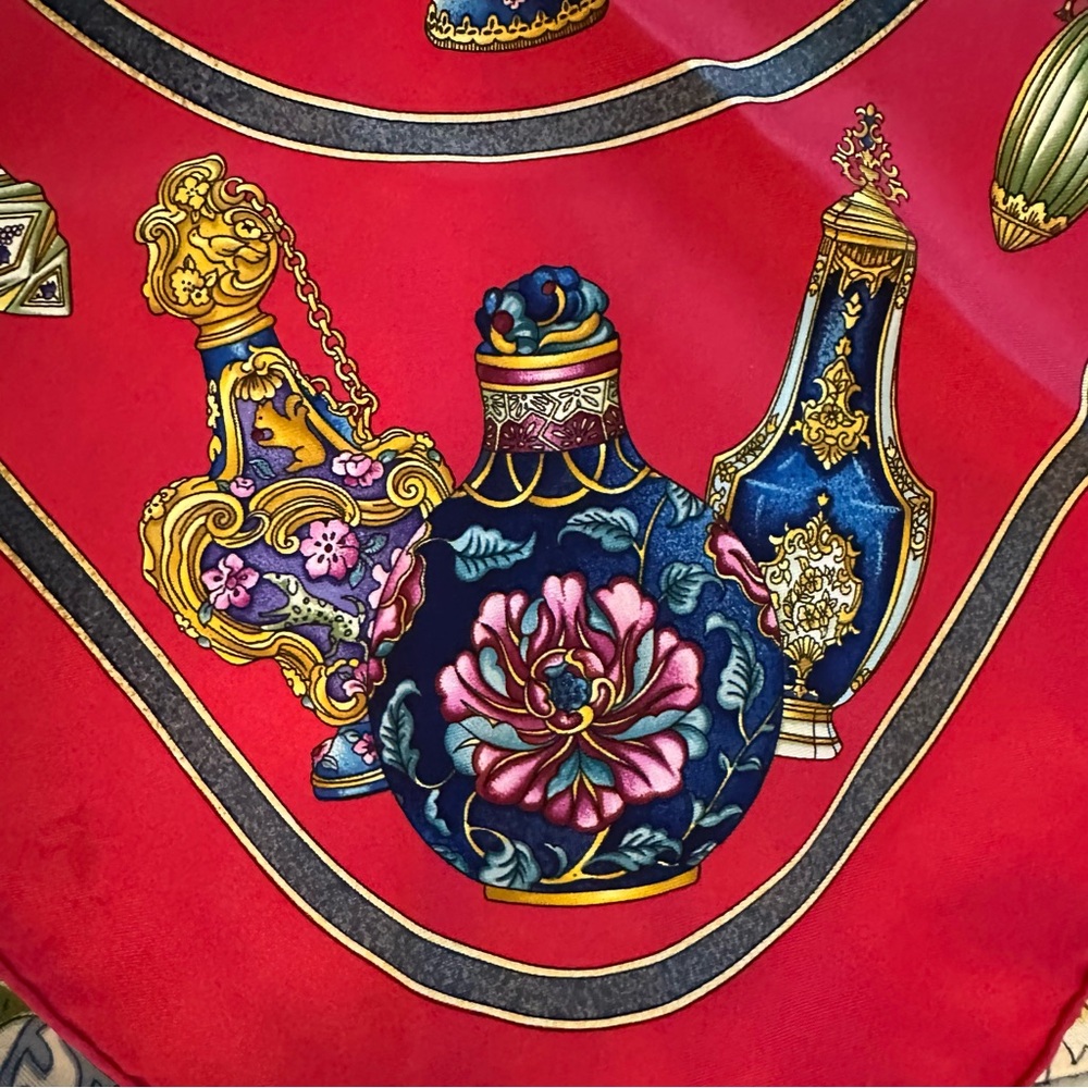 Hermès | Vintage Le Flacon Silk Scarf - Picture 9 of 13